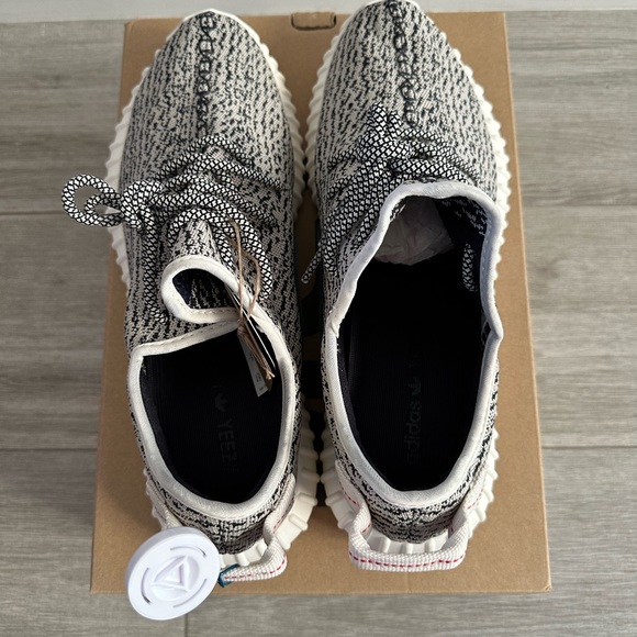 2022 ADIDAS Yeezy Boost 350 Turtle Dove AQ4832 Blue Gray Core White Size 12 NEW - Picture 6 of 13